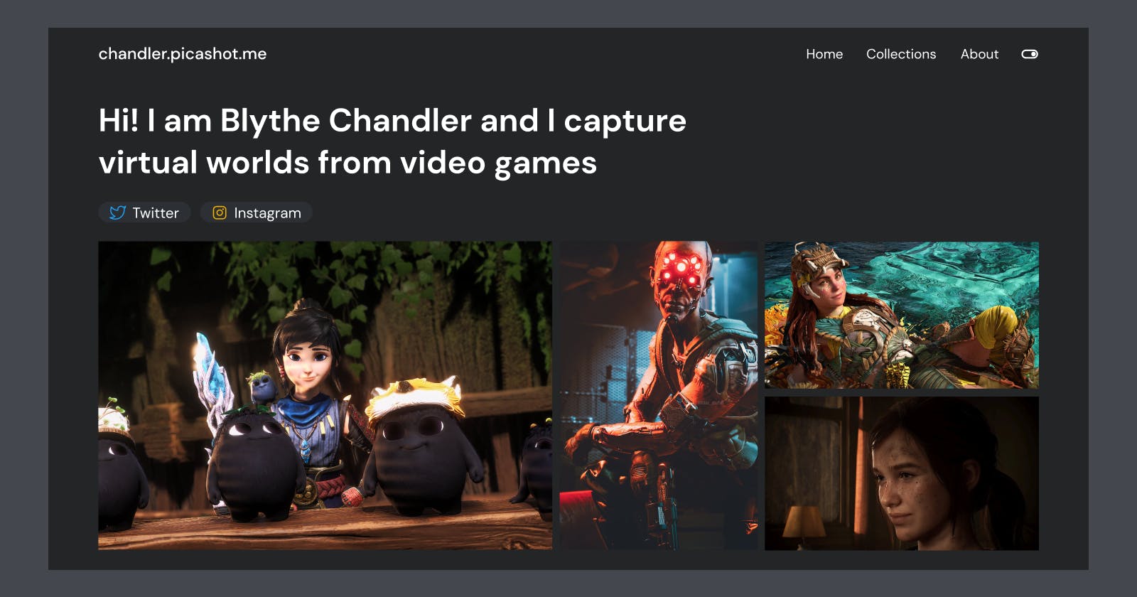 Announcing Picashot Portfolios: Your personal space to showcase the beauty of video games
