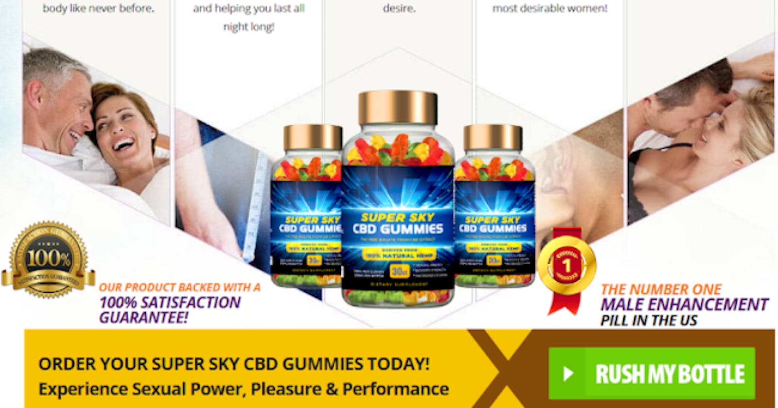 Super Sky CBD Gummies | Increase Sex Drive & Make Your Stamina Better!