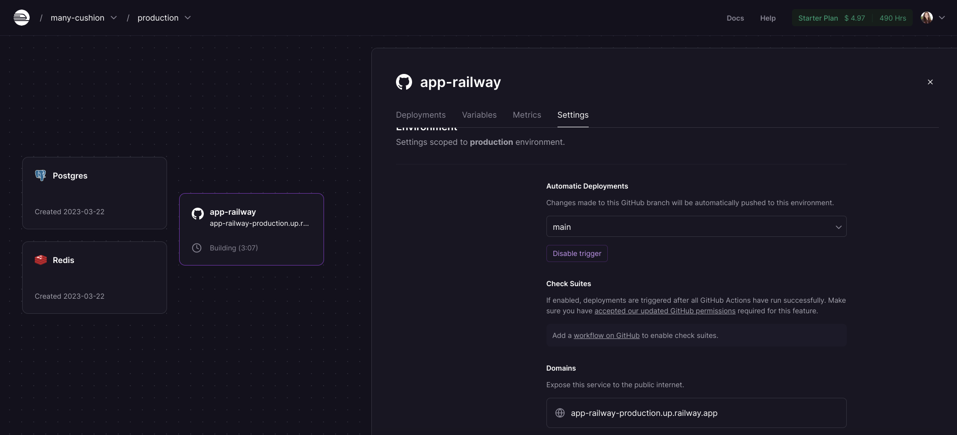 Deploy Ruby on Rails application with Railway