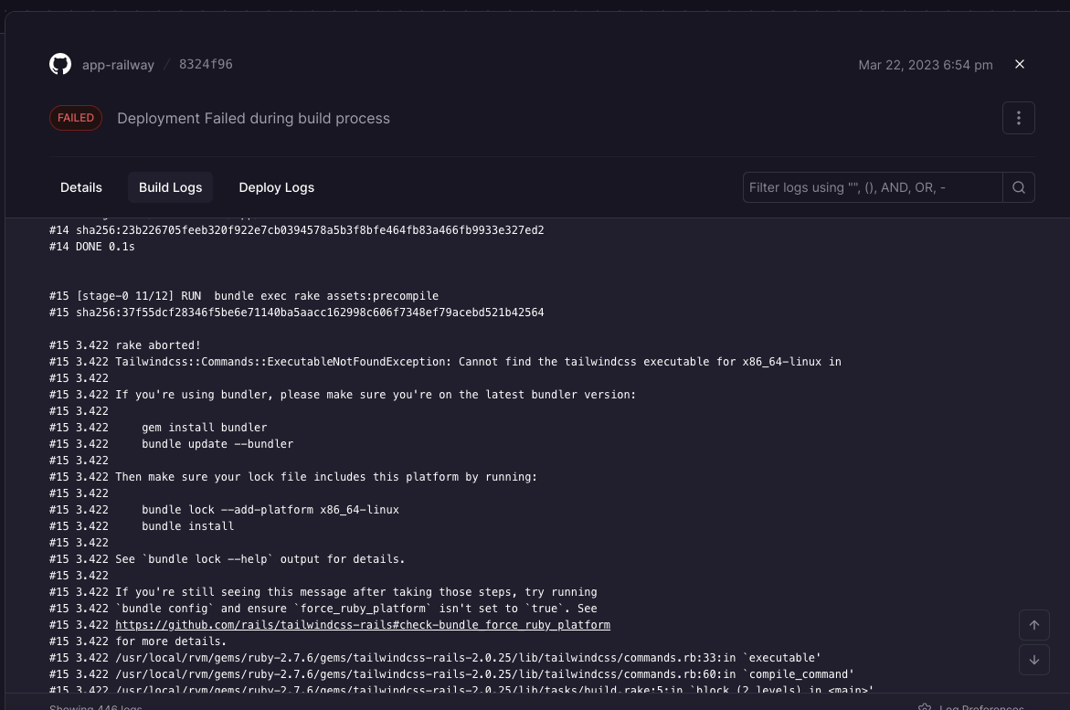 Deploy Ruby on Rails application with Railway