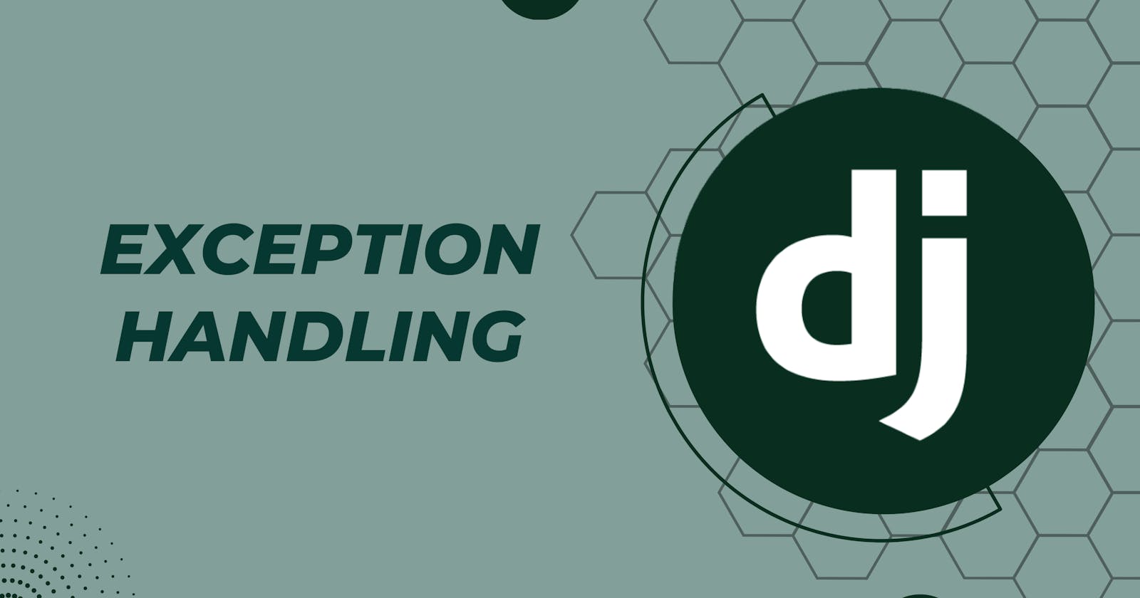 Exception handling in DRF