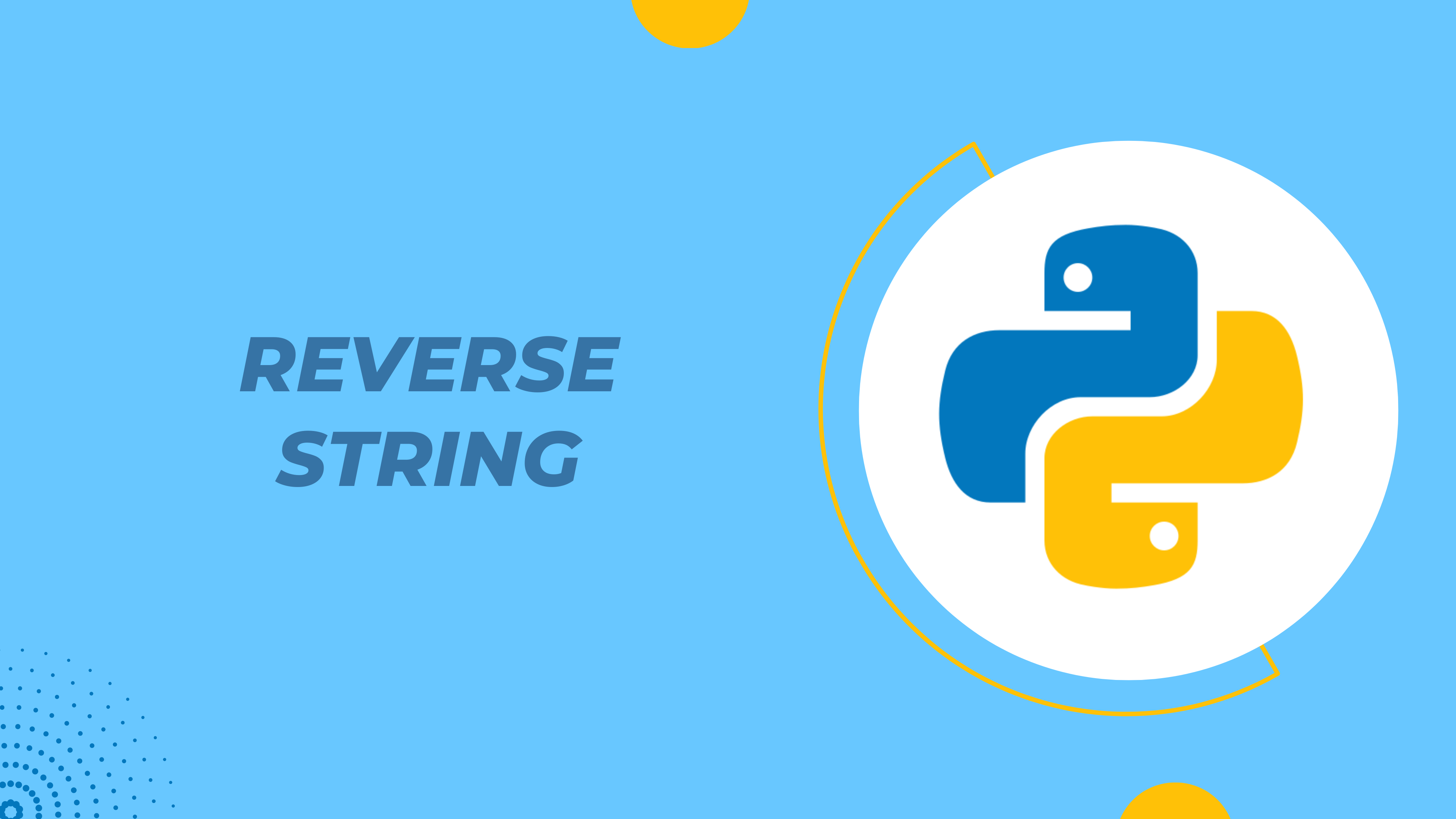 Reversing String in Python