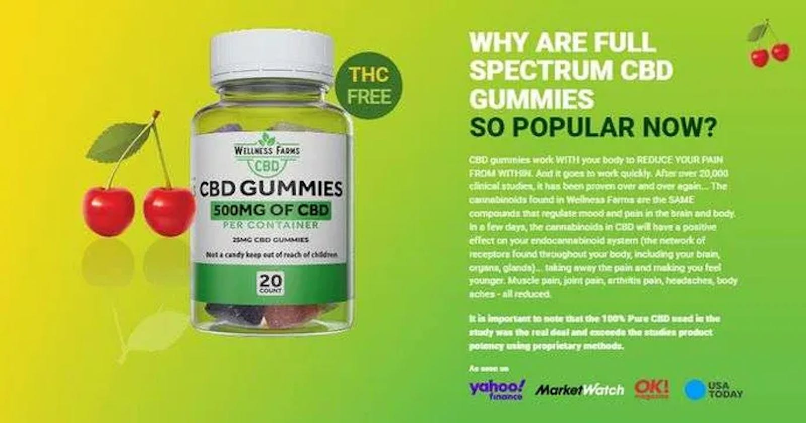 Wellness Farms CBD Gummies Reviews Scam Alert! Don’t Take Before Know This