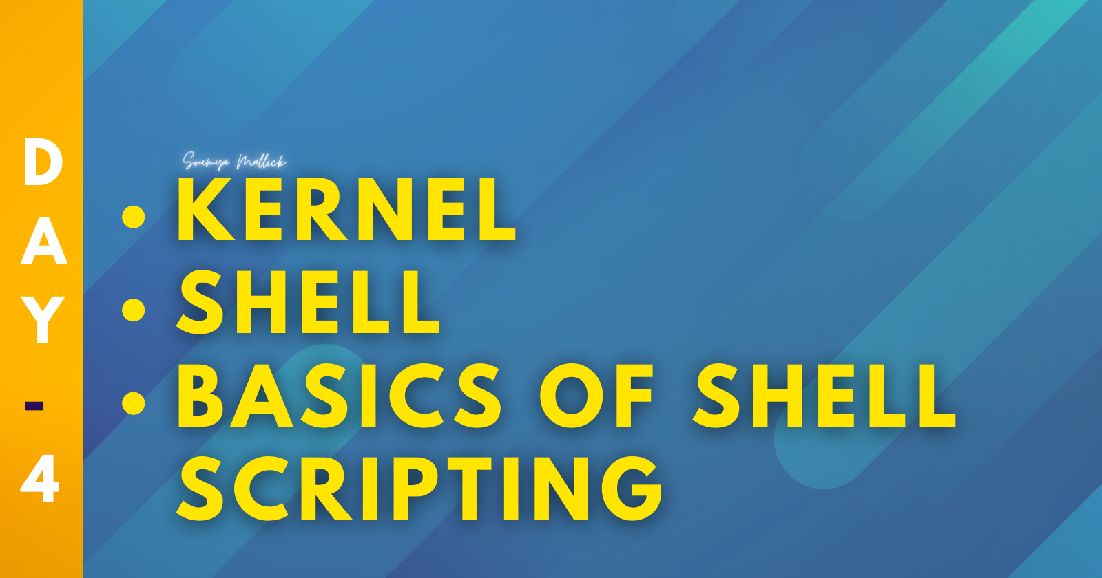 DAY-4 basic linux shell scripting