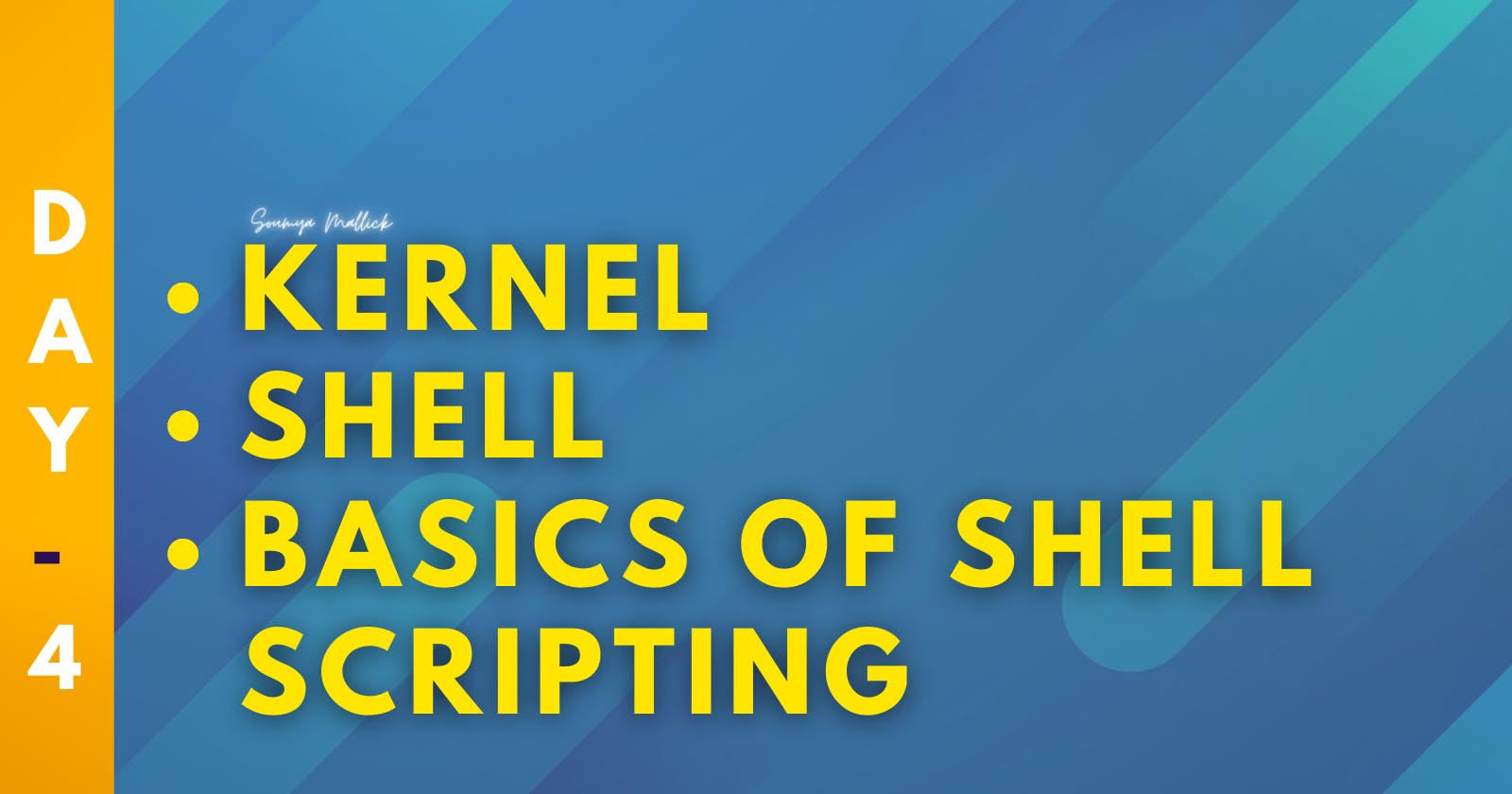DAY-4 basic linux shell scripting