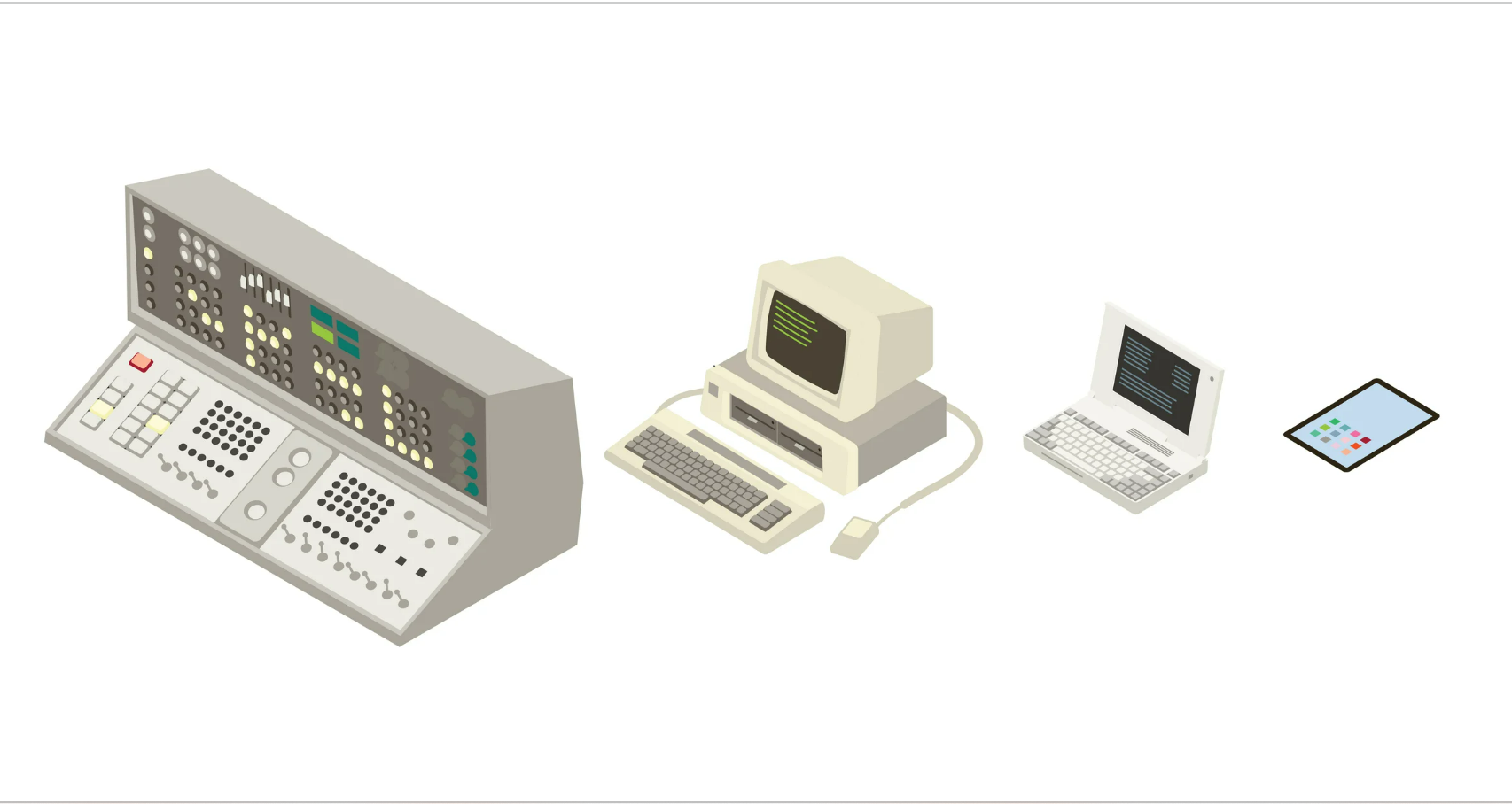 The Evolution of computers.