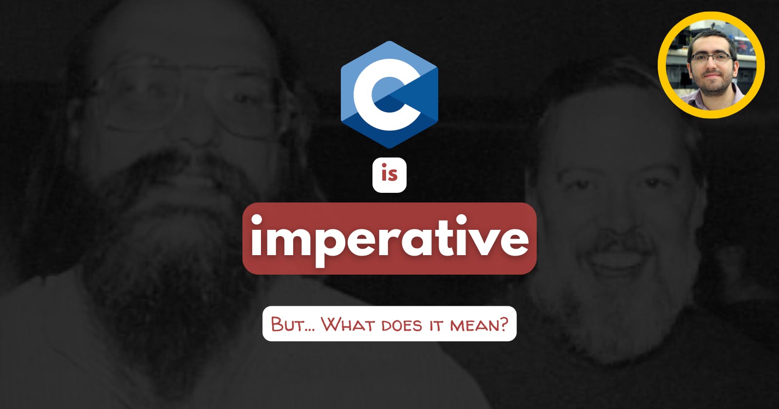 C is an imperative language.