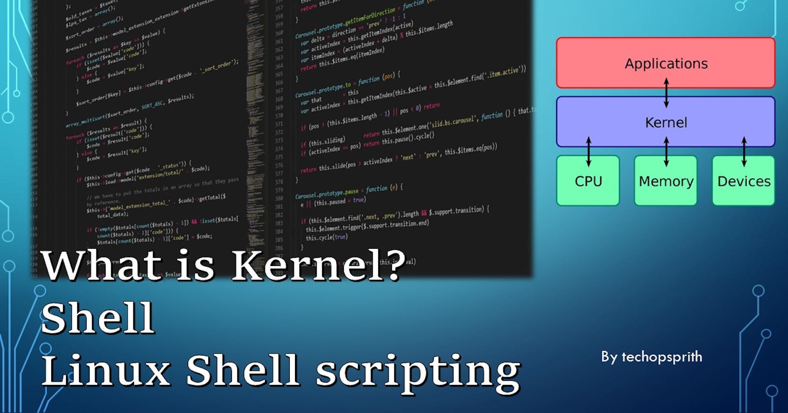 Know about Kernel & Shell Scripting