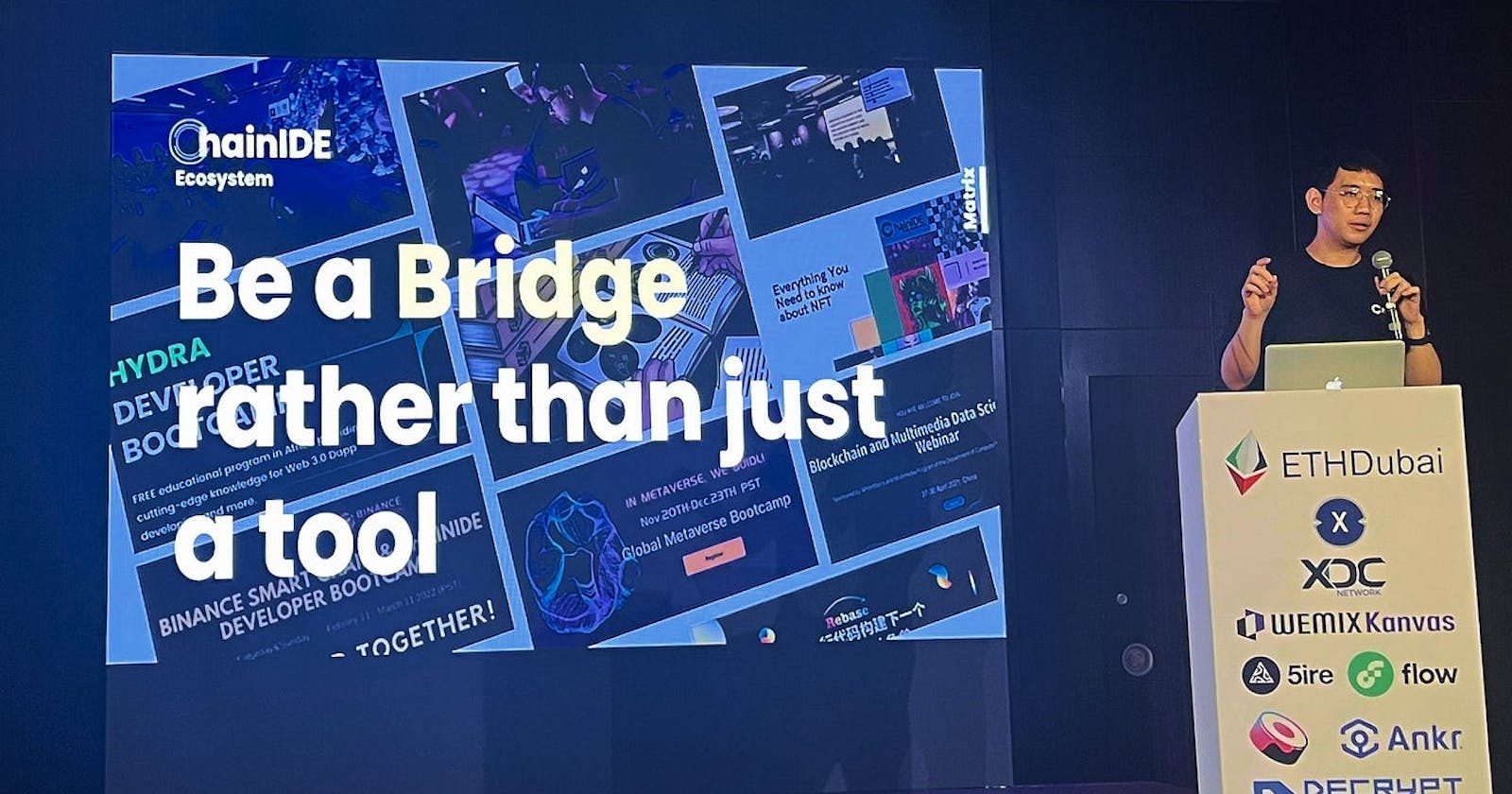 Xiao Wu at ETH Dubai: ChainIDE Being the Bridge Between Web2 and Web3 Developers