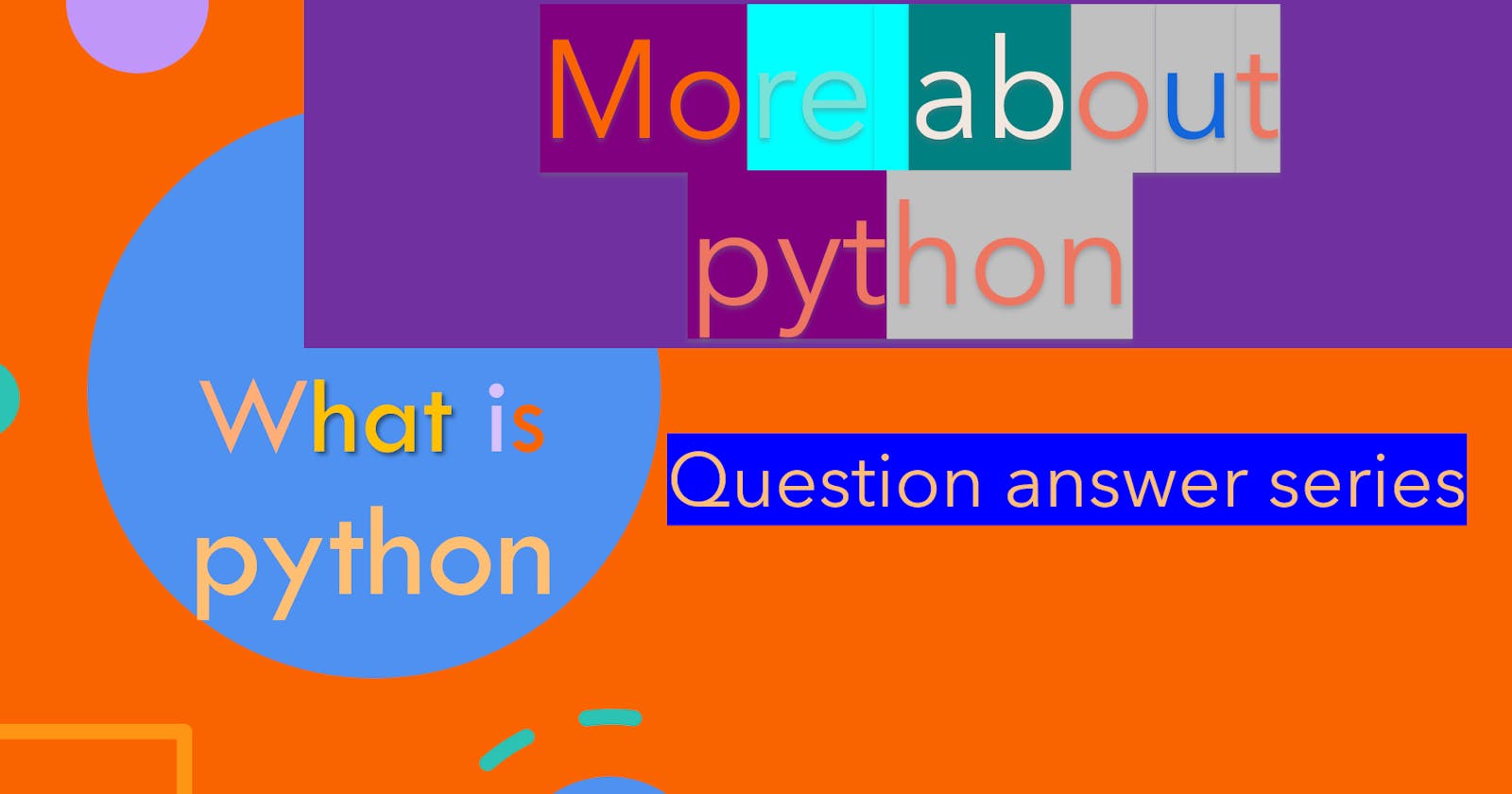 what is python ?