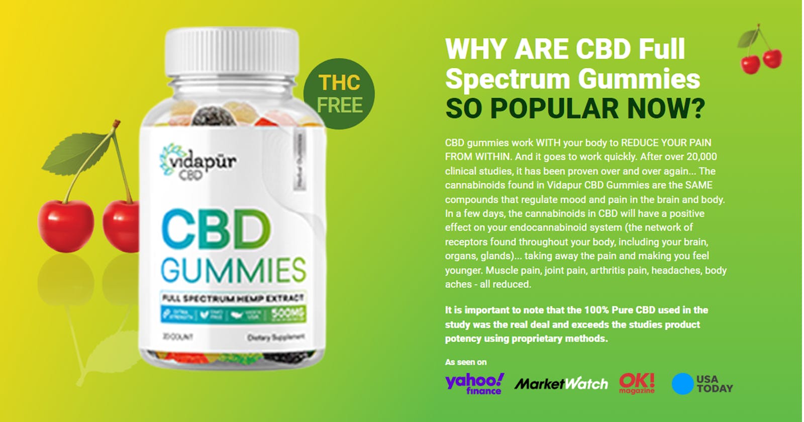 Vidapur CBD Gummies Benefits, Anxiety, Stress Free, Pain Relief, Ingredients, Side Effects {Scam Or Legit} #Price & Order Now?