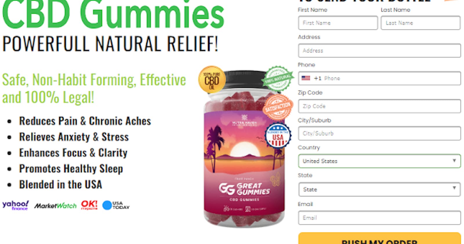 Nutra Haven Great CBD Gummies (Scam or Legit) Relieve Anxiety & Stress!