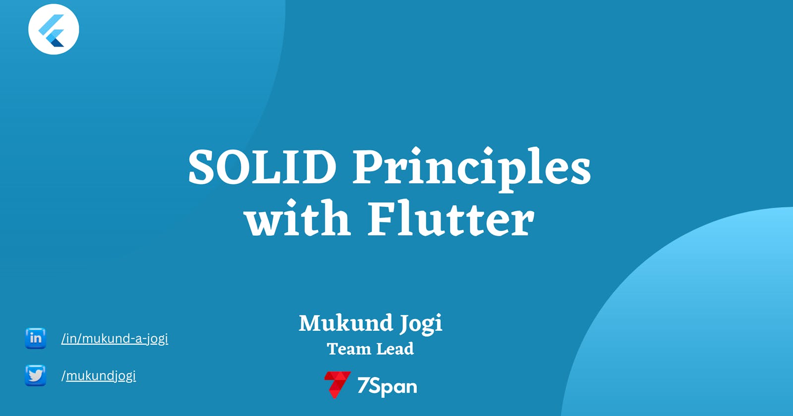 SOLID Principles with Flutter