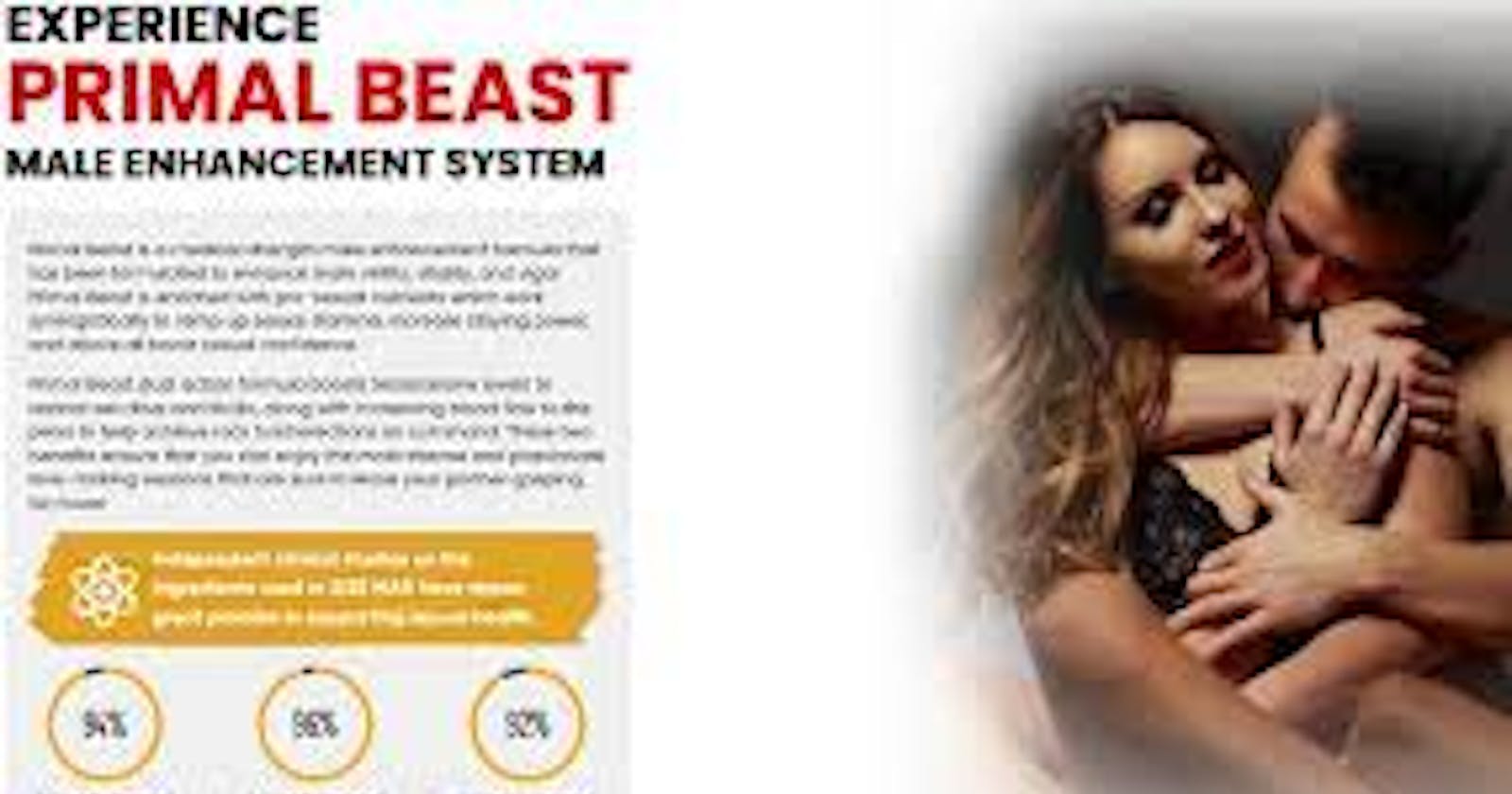 Primal Beast Male Enhancement Boost Your Sex power And Extra Erection !