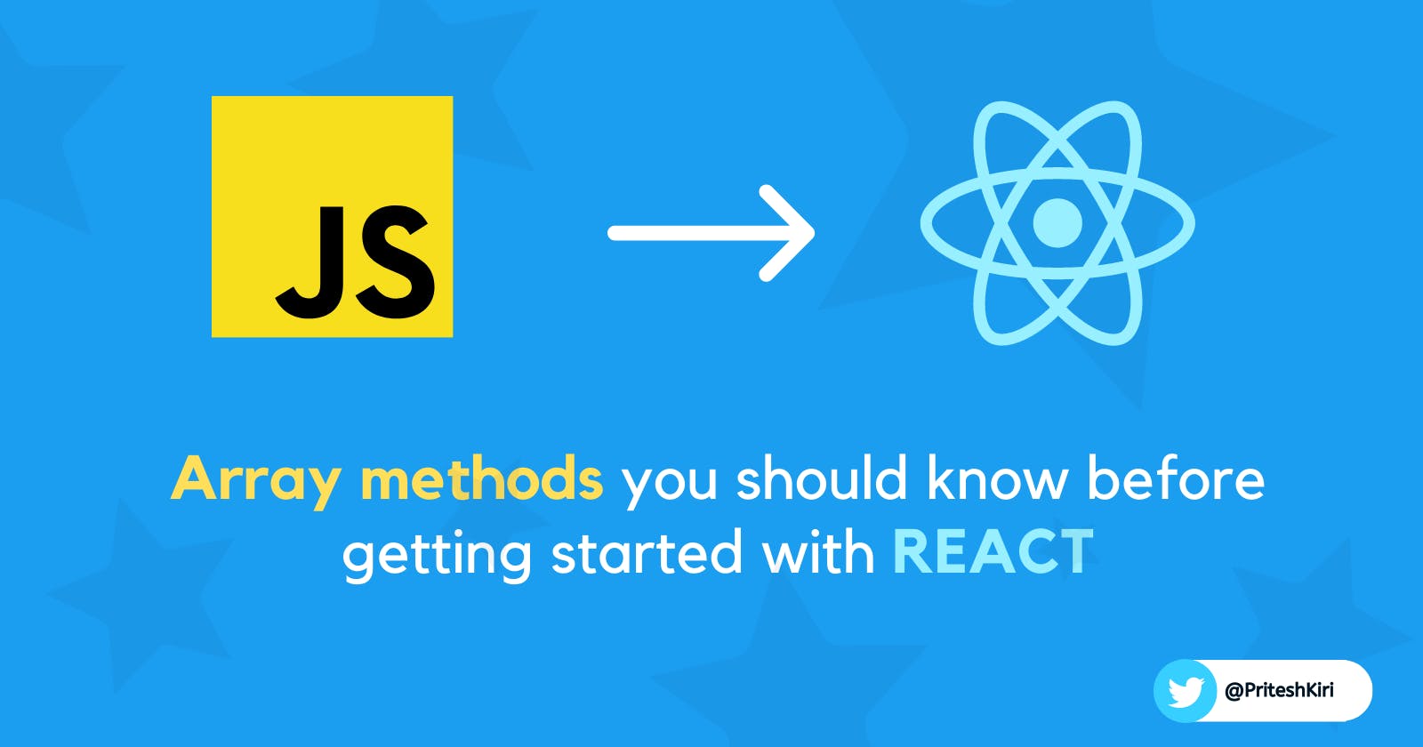 Array methods you should know before getting started with React
