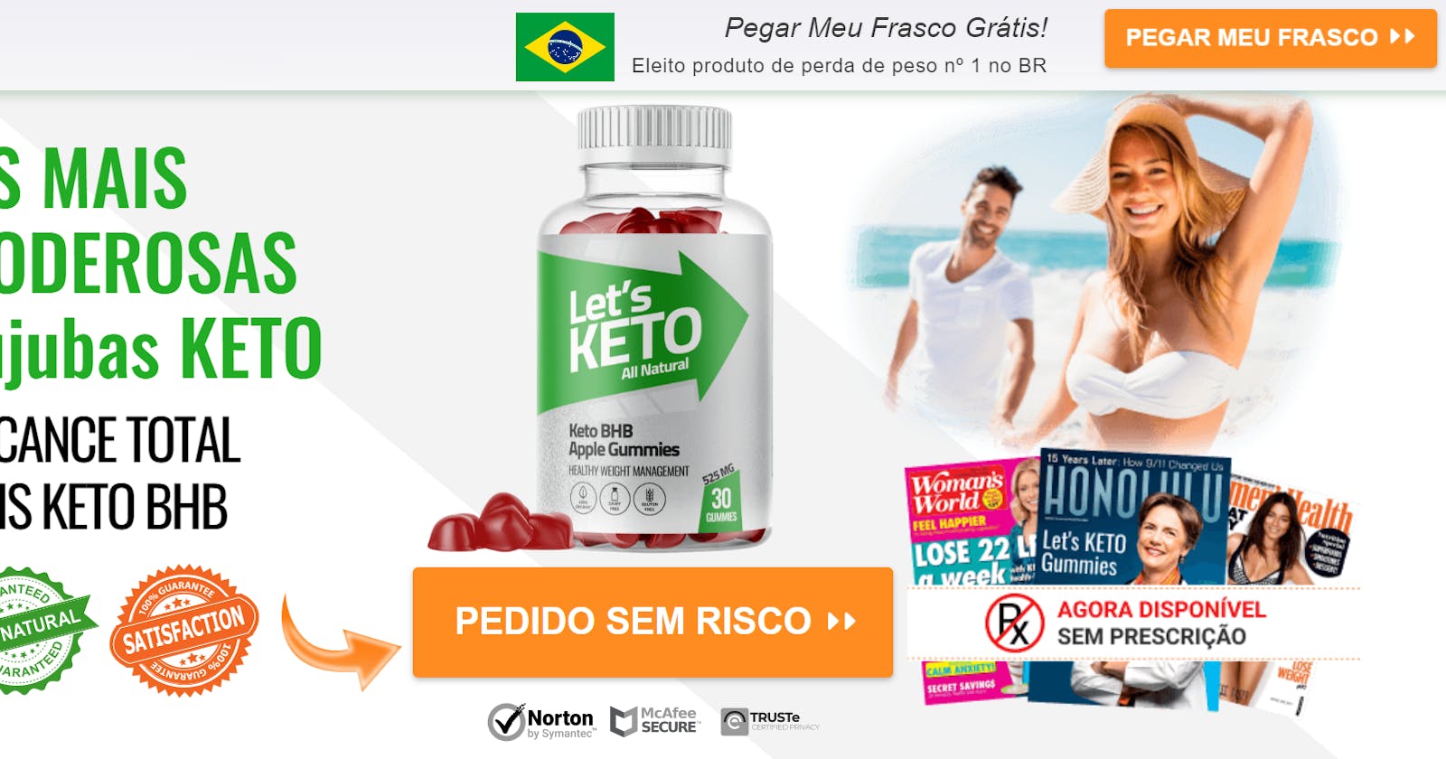Por que Let's Keto Gummies se Tornaram Tão Populares no Brasil!