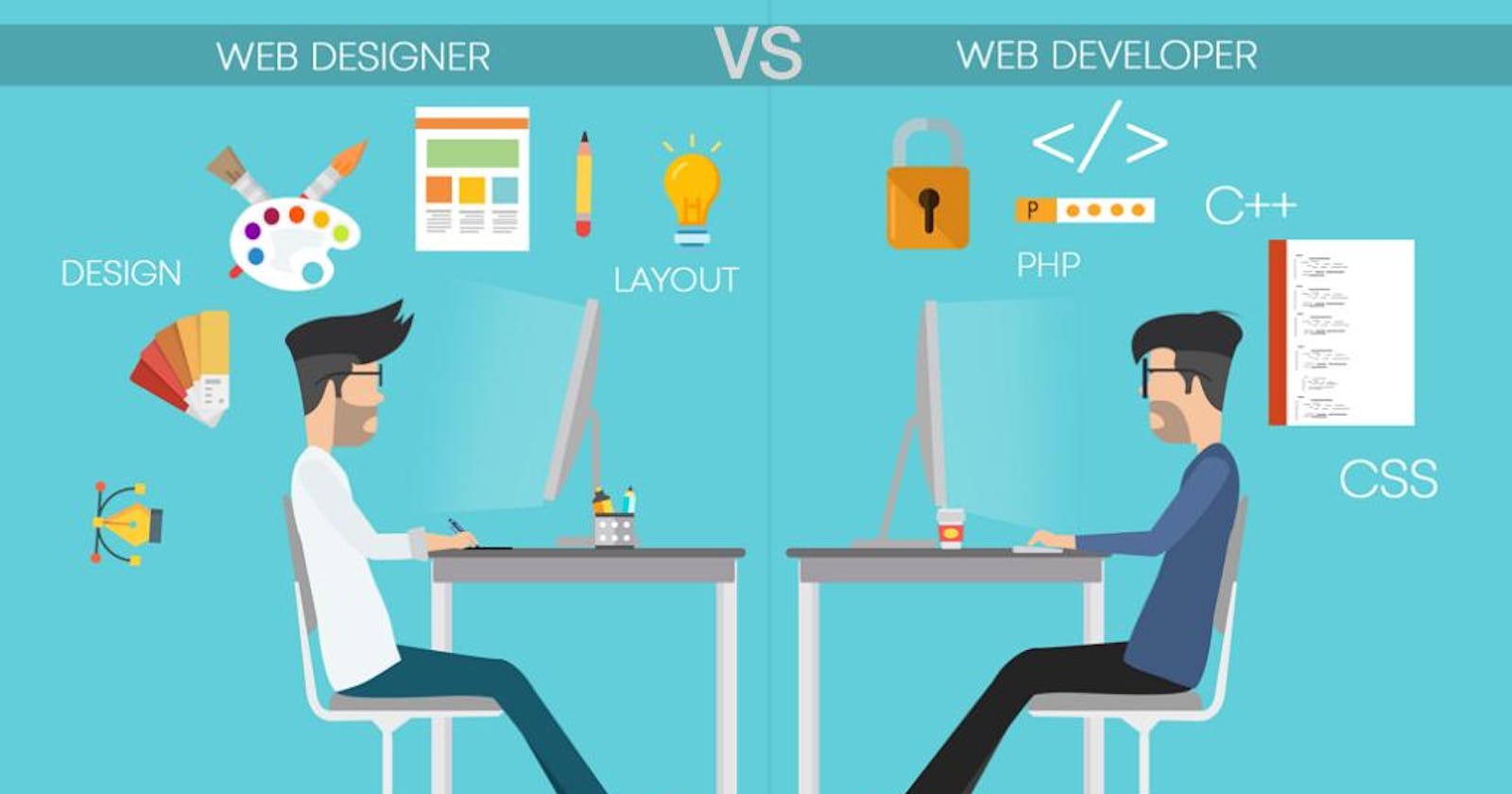 Web Designers Vs Web Developers