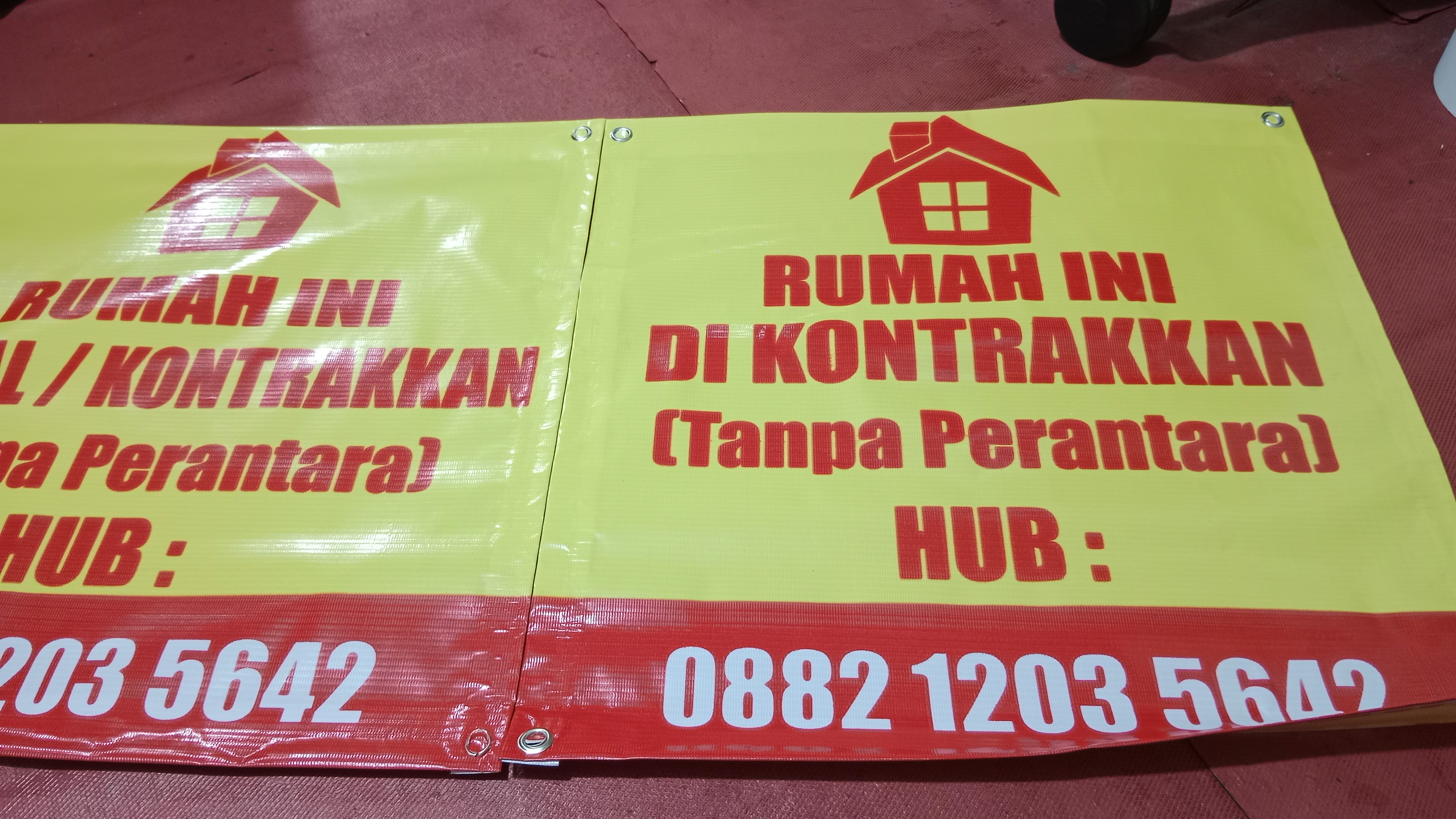 Printing Banners in Rawamangun