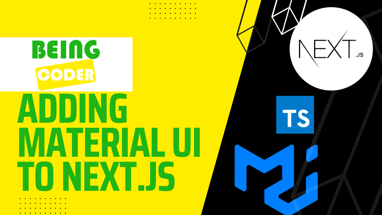 Adding Material UI to Next.js TypeScript