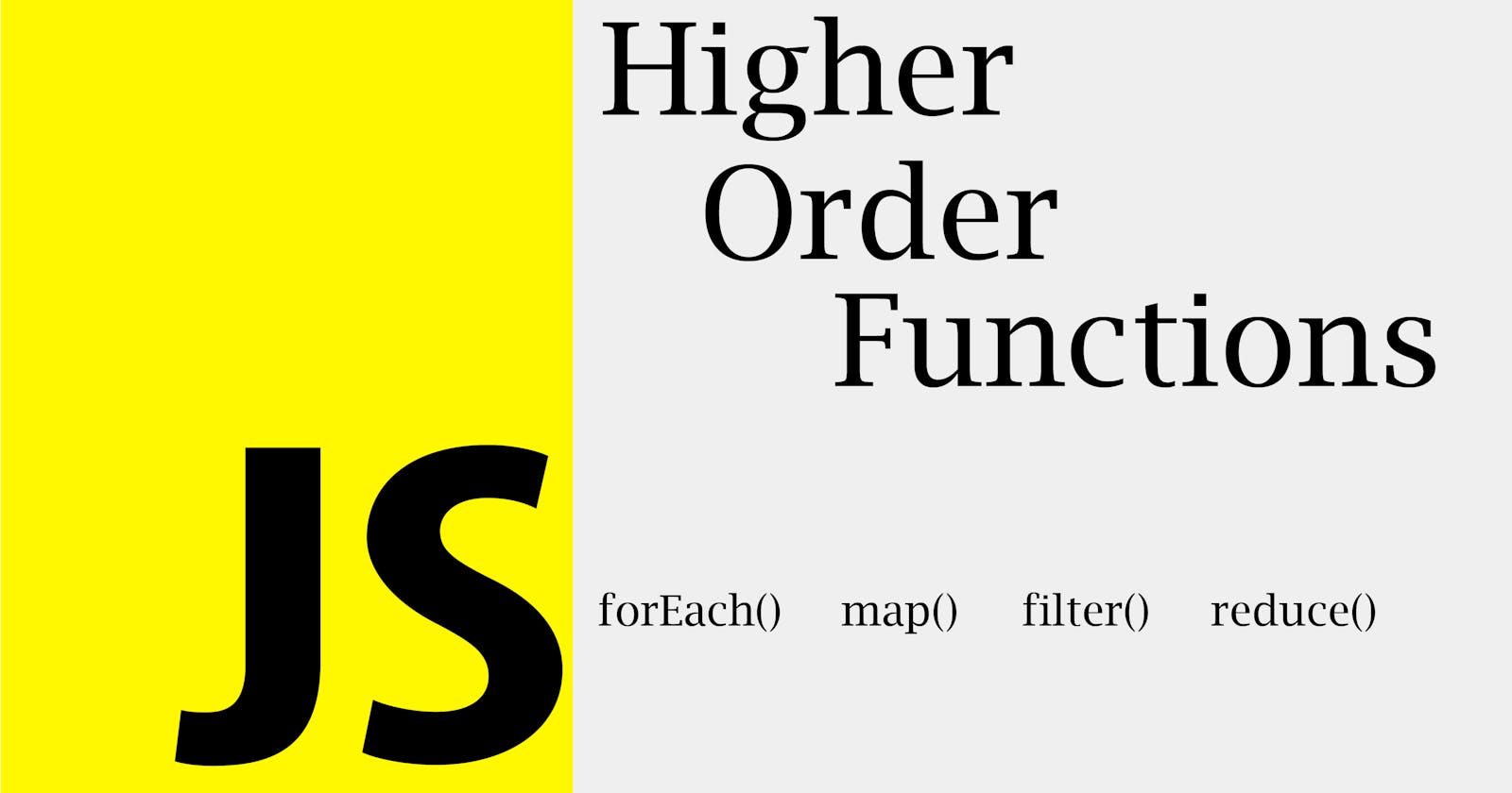 Higher Order Array Methods in JavaScript