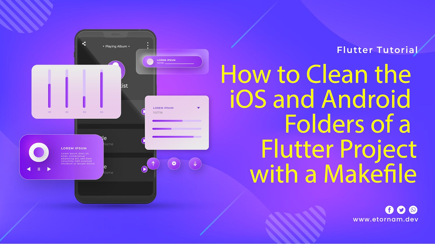 How to Clean the iOS and Android Folders of a Flutter Project with a Makefile