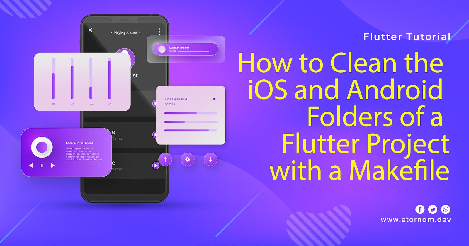 How to Clean the iOS and Android Folders of a Flutter Project with a Makefile