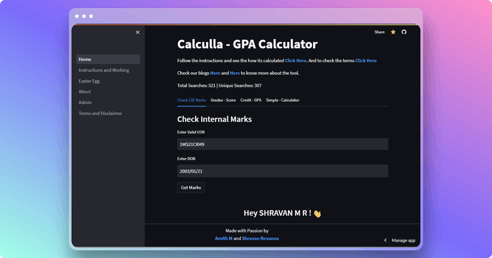The Next-Level GPA Calculator with Special Powers