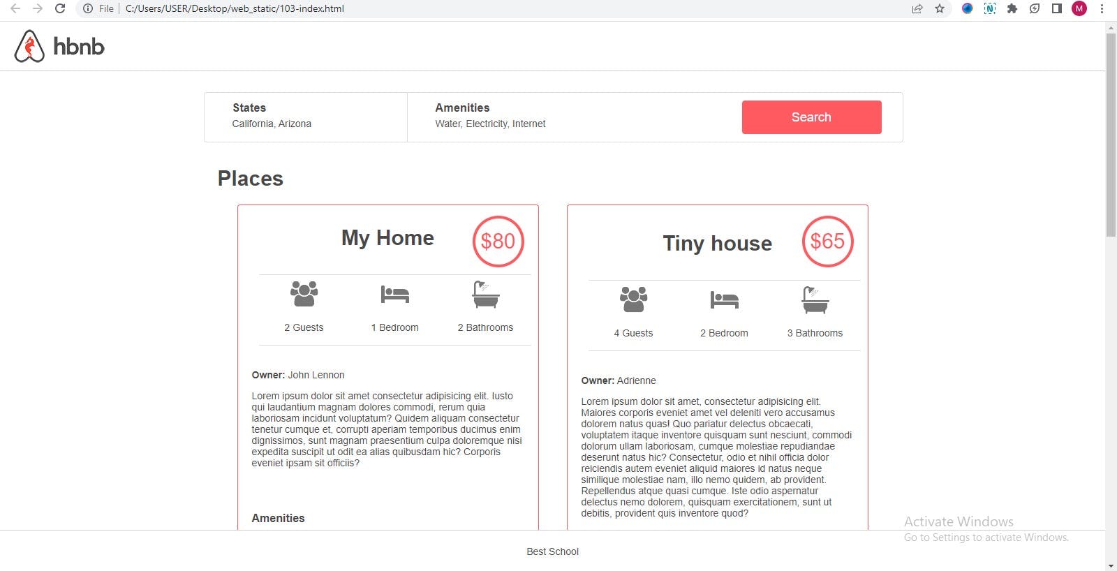AirBnB clone project