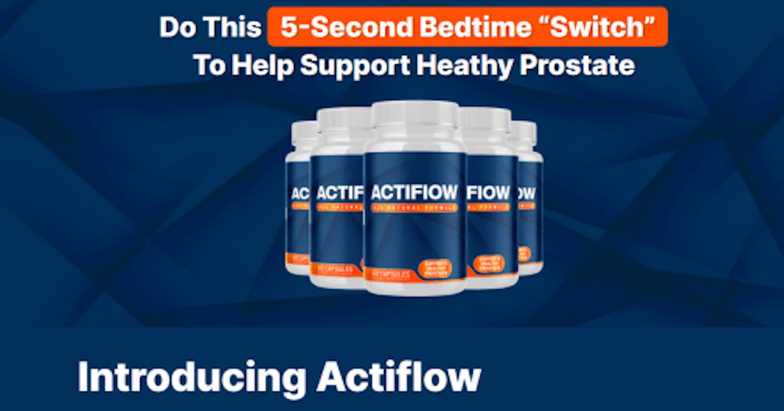 ACTIFLOW Reviews FORMULA (PROSTATE HEALTH + BLOOD FLOW ) SHOULD YOU BUY OR NOT!