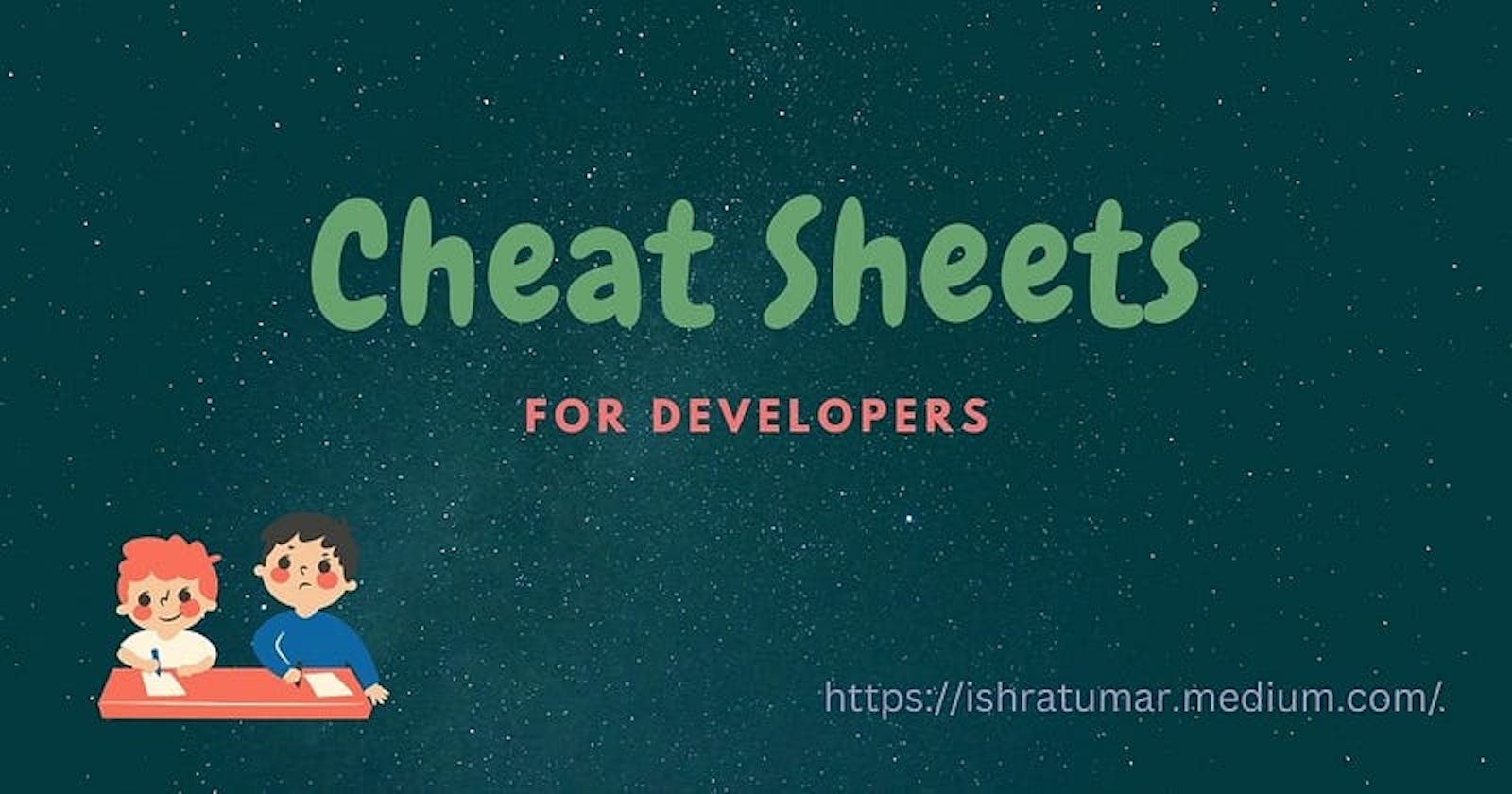 15 Must-Have Cheatsheets for Developers🚀