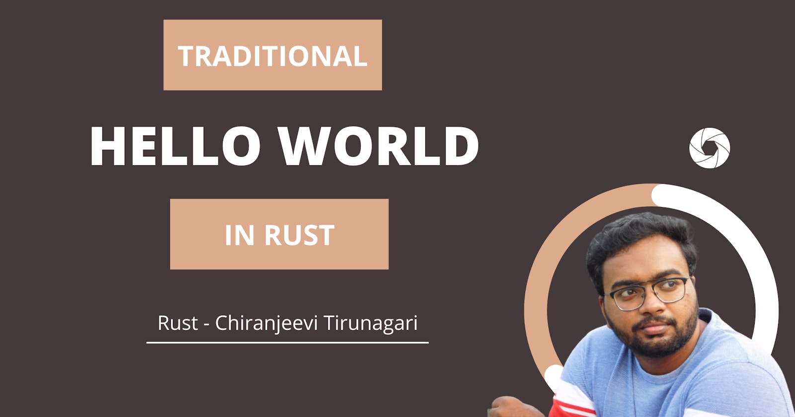Traditional Hello World ( in RUST )