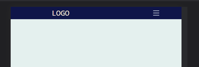 A responsive navbar