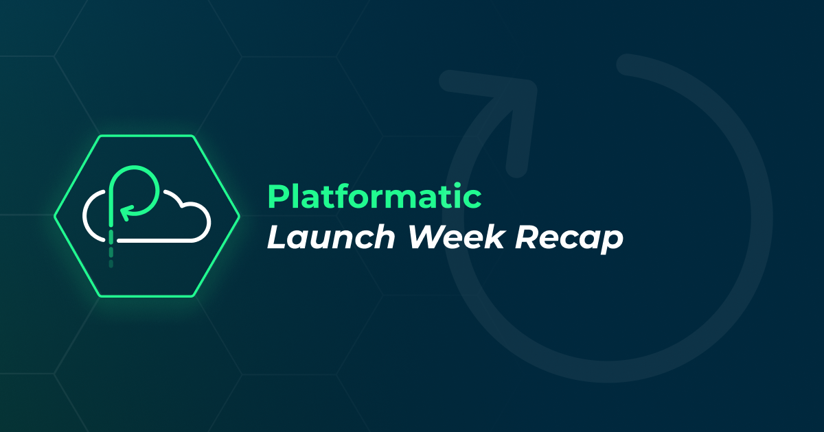 Platformatic Launch Week Recap