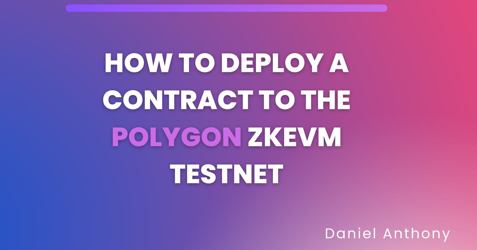 How To Deploy A Smart Contract To Polygon zkEVM Testnet using Remix