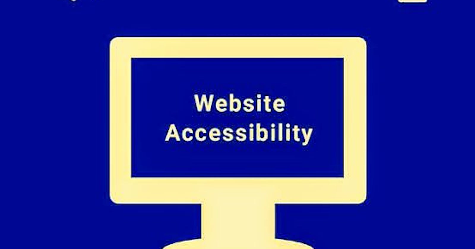 Website Accessibility Guidelines.