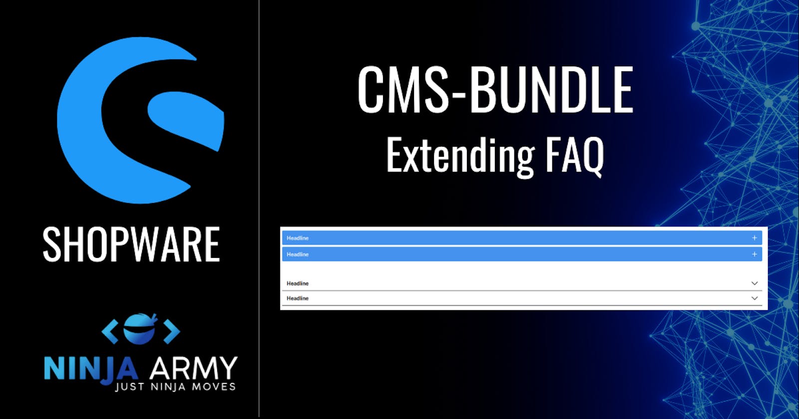Extending CMS FAQ - Shopware 6