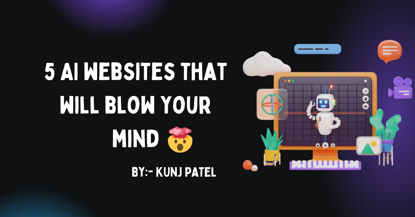 5 AI websites that will blow your mind🤯