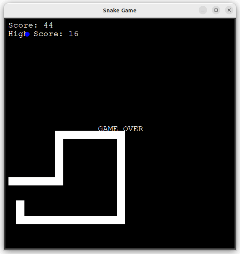 Build a Snake Game using Python and Turtle module