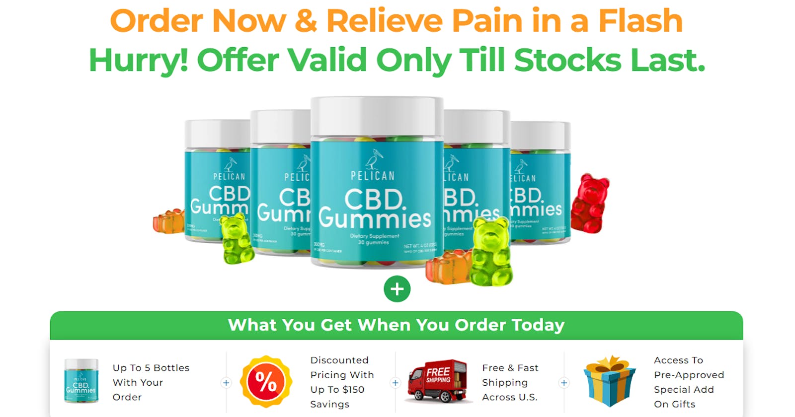 Canna Organic Green CBD Gummies Reviews - Safe & Effective Way To Pain Relief!!