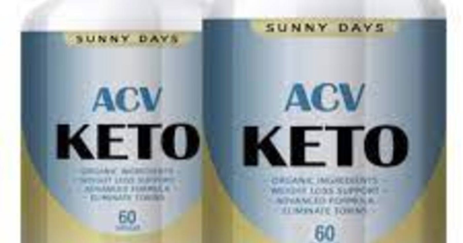 Sunny Days Keto + ACV Gummies Review 2023