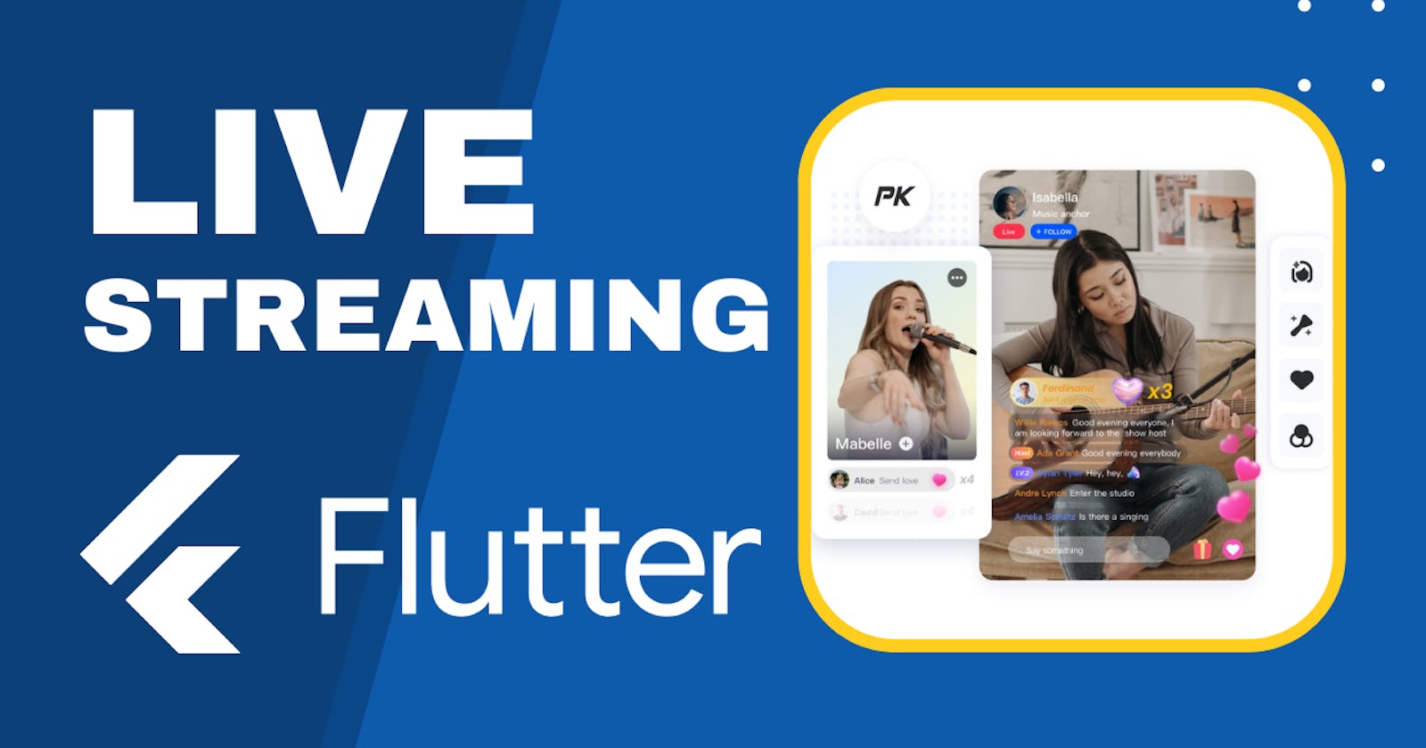 Create a High-Quality Live Streaming App with Flutter