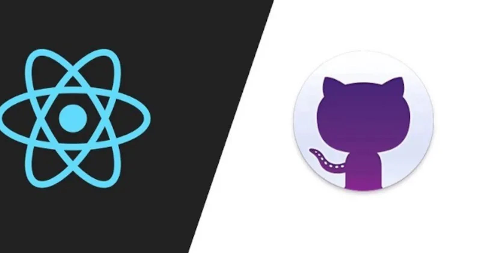 Deploy your React app using GitHub pages