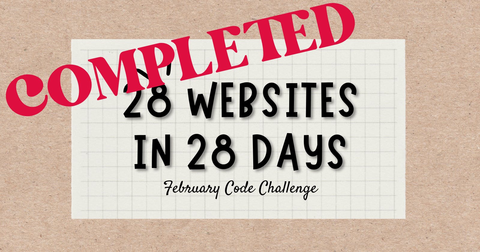 February Code Challenge COMPLETE!
