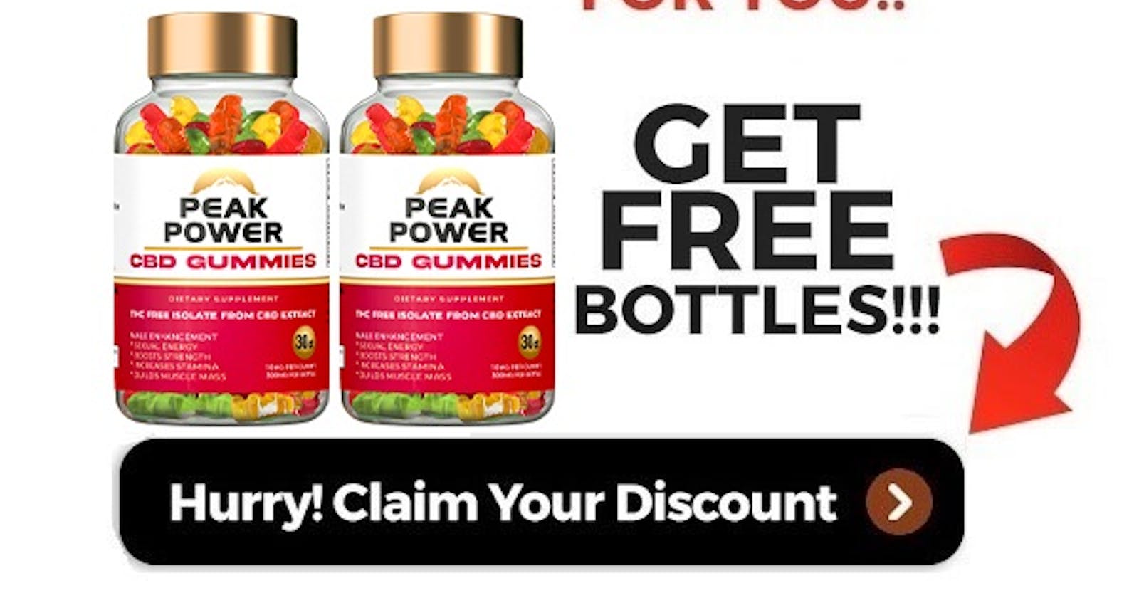 Peak Power CBD Gummies Ingredients |  Price, Benefits, Side Effects
