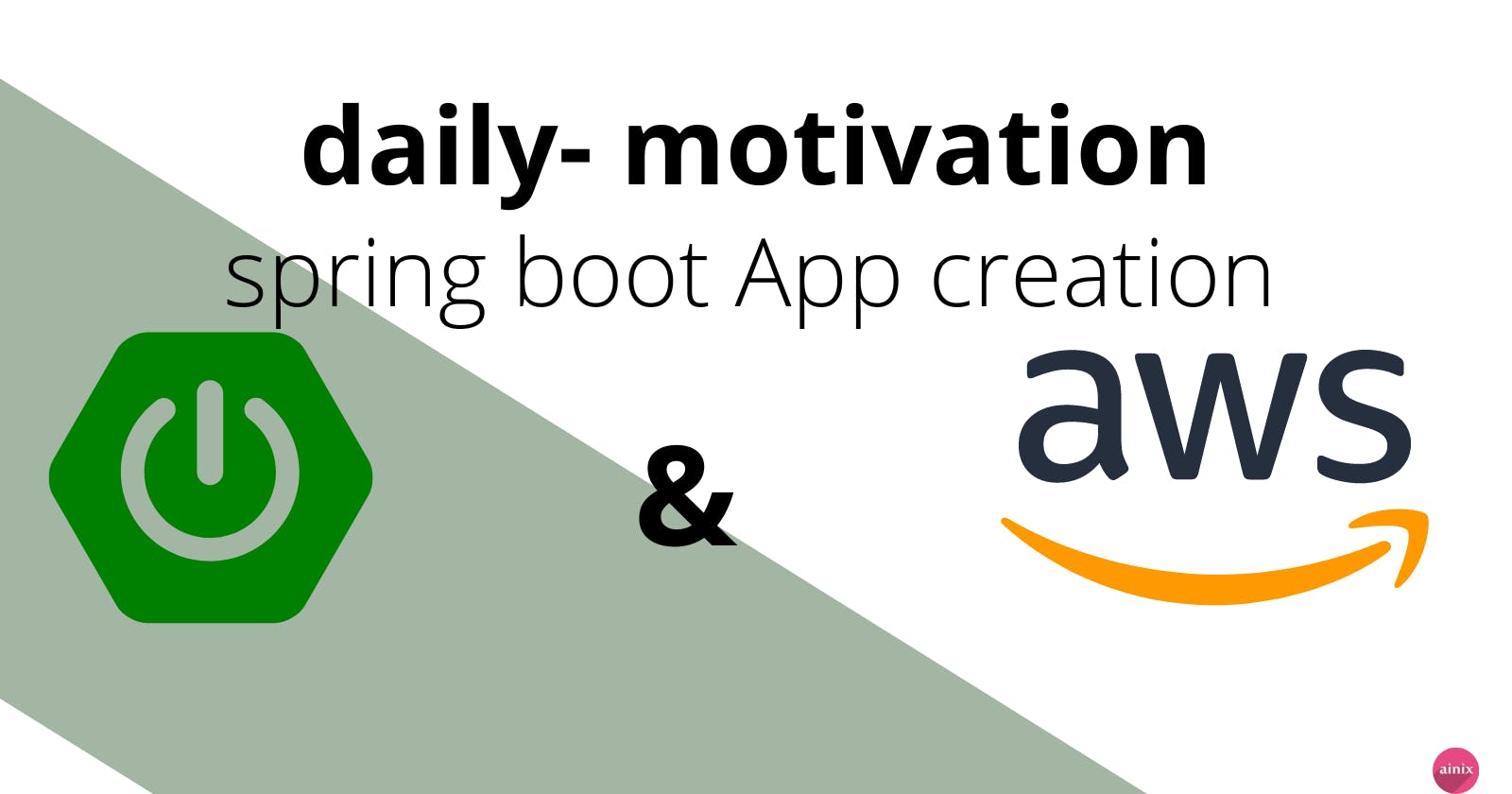 Daily-motivation: create spring boot application