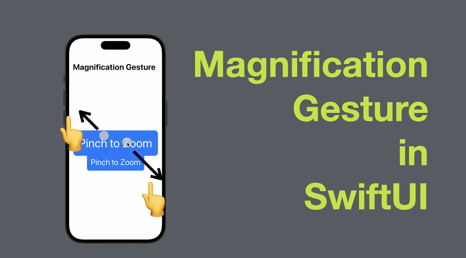 Magnification Gesture in SwiftUI