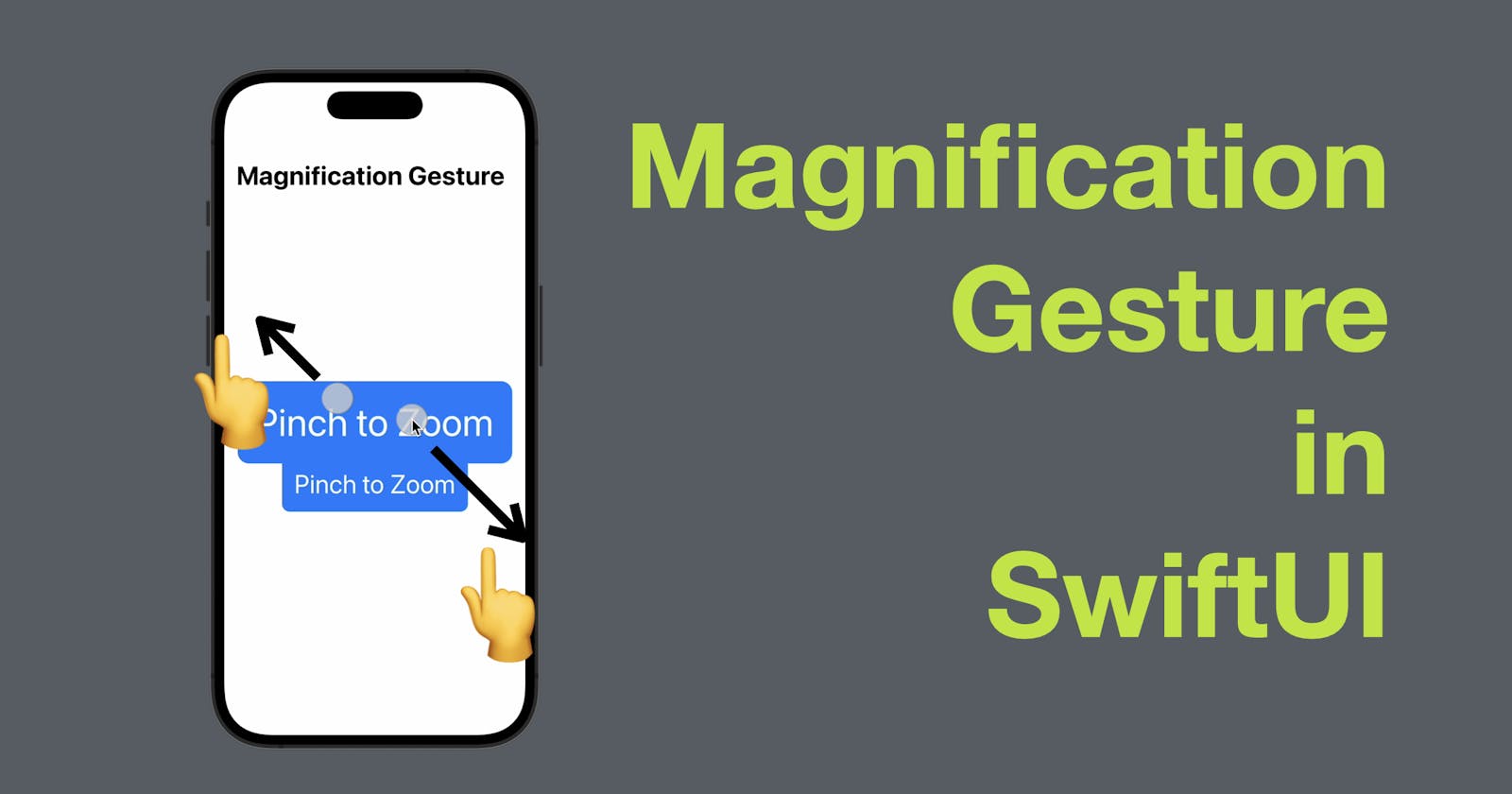 Magnification Gesture in SwiftUI