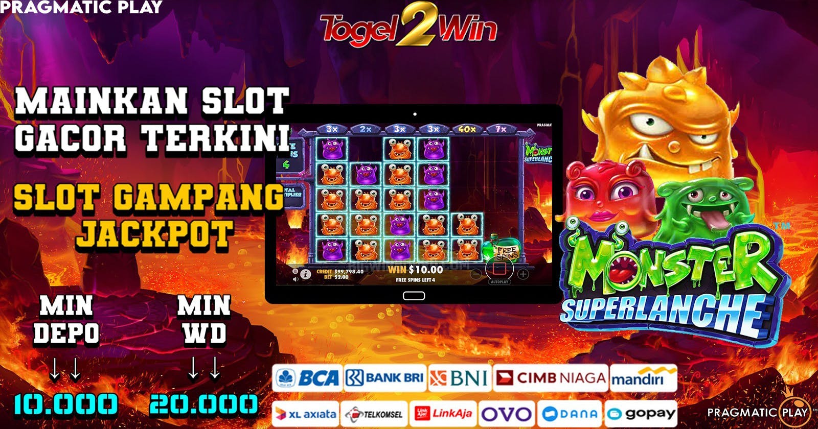 Togel2win Situs Slot Bonus New Member 100 Gampang Menang
