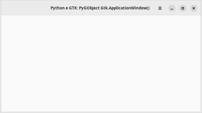 Aplicativo GTK sendo executado no Chrome OS.