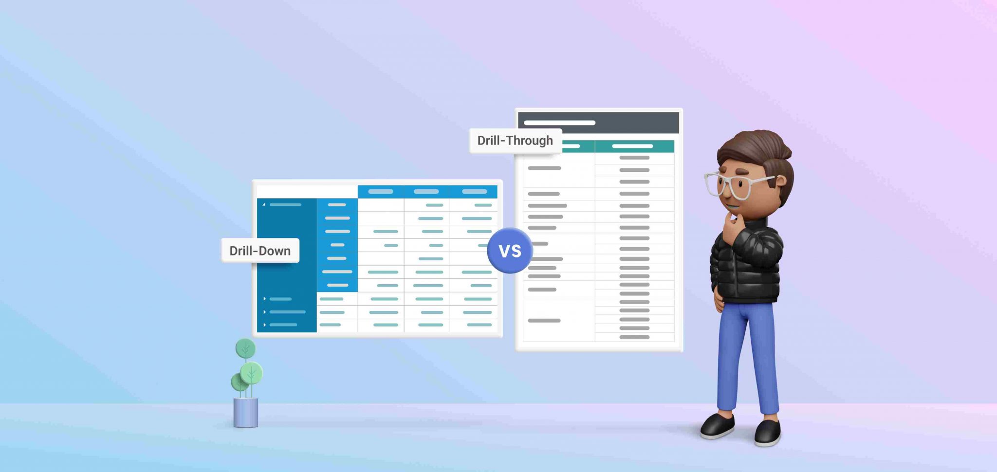 The Difference between Drill-Down Reports and Drill-Through Reports